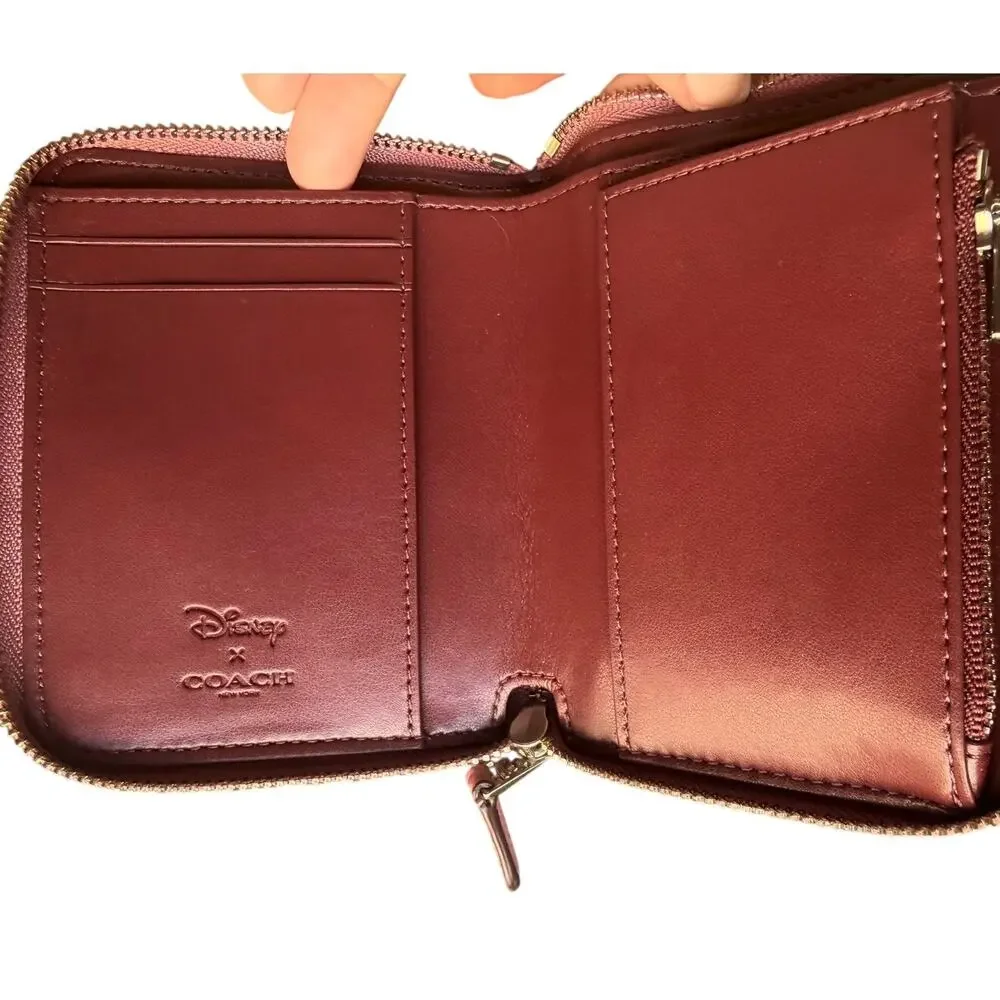 Coach x Disney Small Leather Mini Mouse Wallet